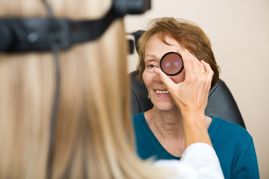 Ophthalmoscopy Eye Patient