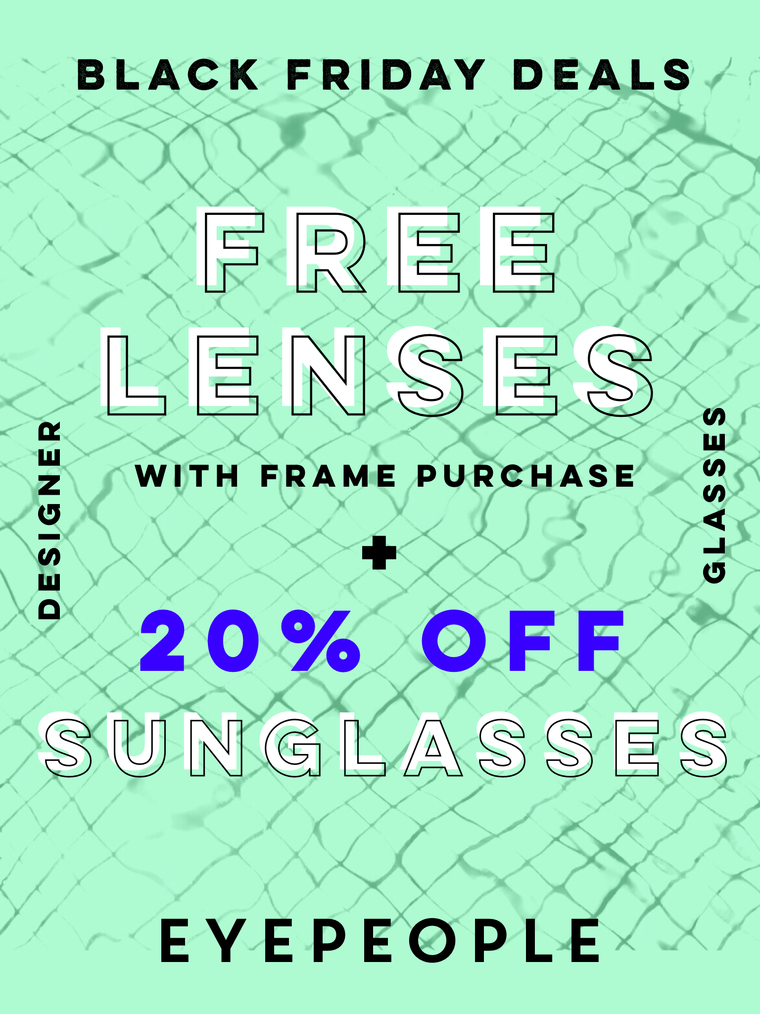 BLACK FRIDAY FREE LENSES EYE PEOPLE Optometry Los Angeles