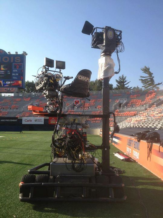 ESPN 3D Sideline Cart, View A Eyes Of A Generation…Television's