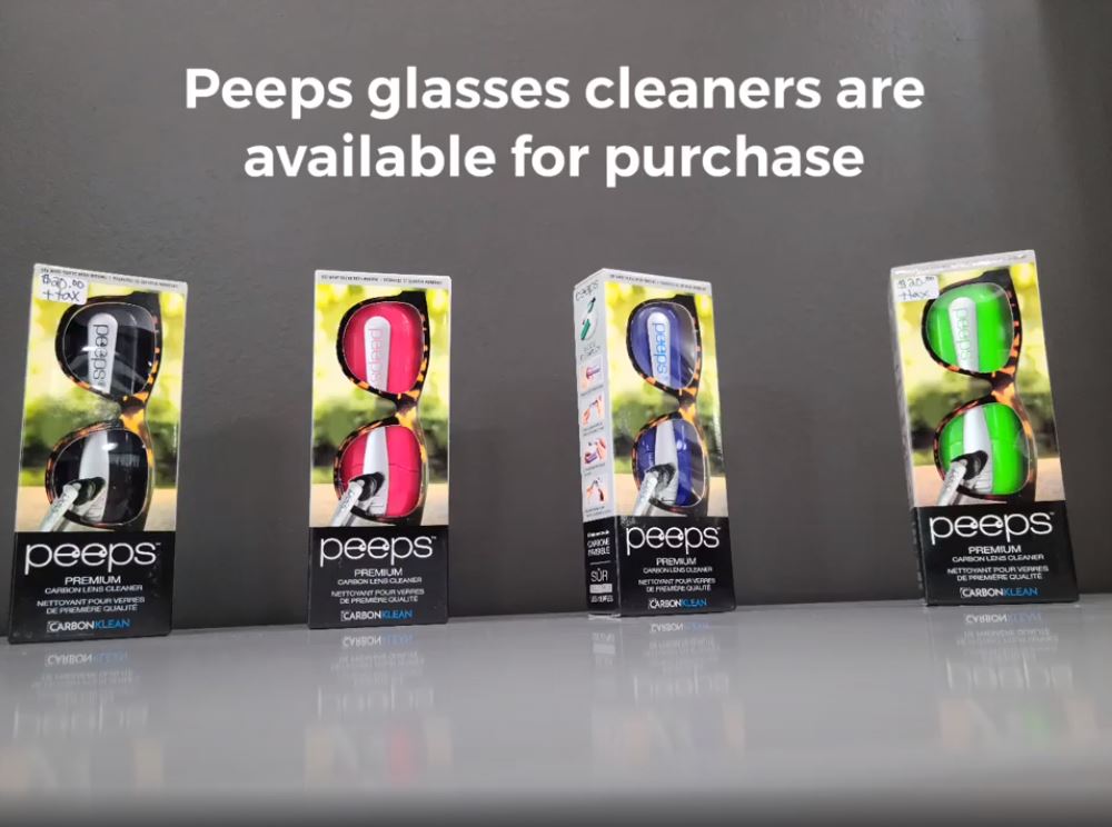 Peeps Glasses Cleaner Eyes On Main