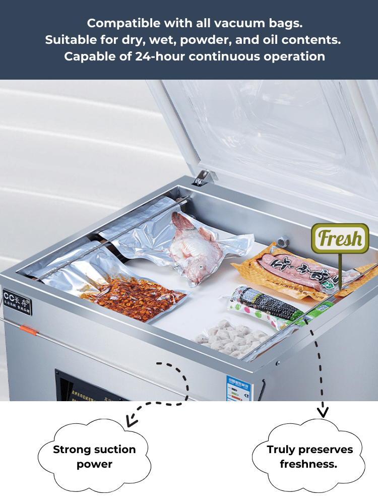 Automatic Vacuum SealerLarge Capacity, Dry and Wet
