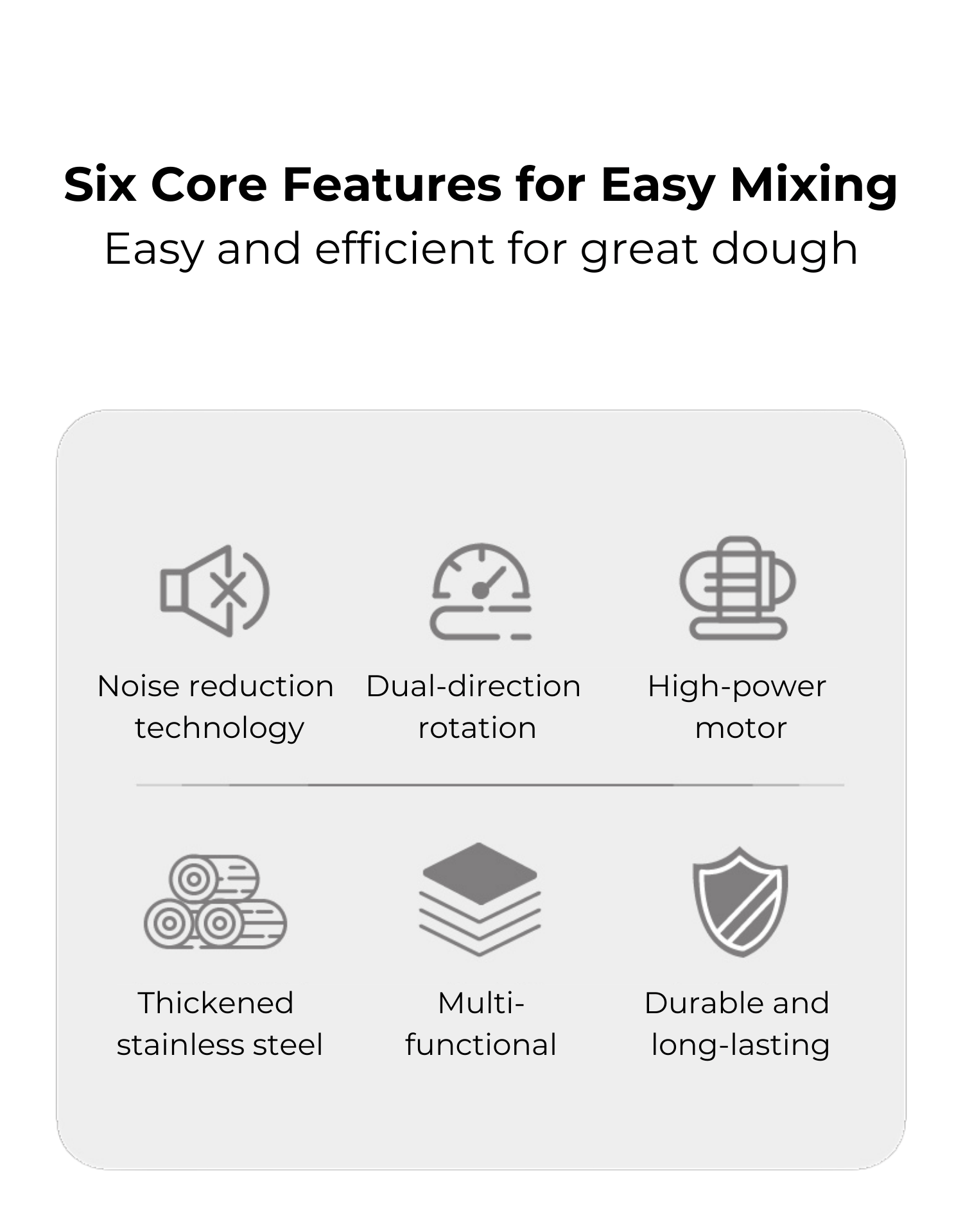 Commercial Dough Mixer Machine 2kg, 5kg, 10kg Capacity