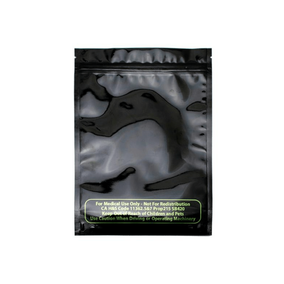Mylar Smell Proof Bag Black 1 ounce (10 pack) EzTest Australia