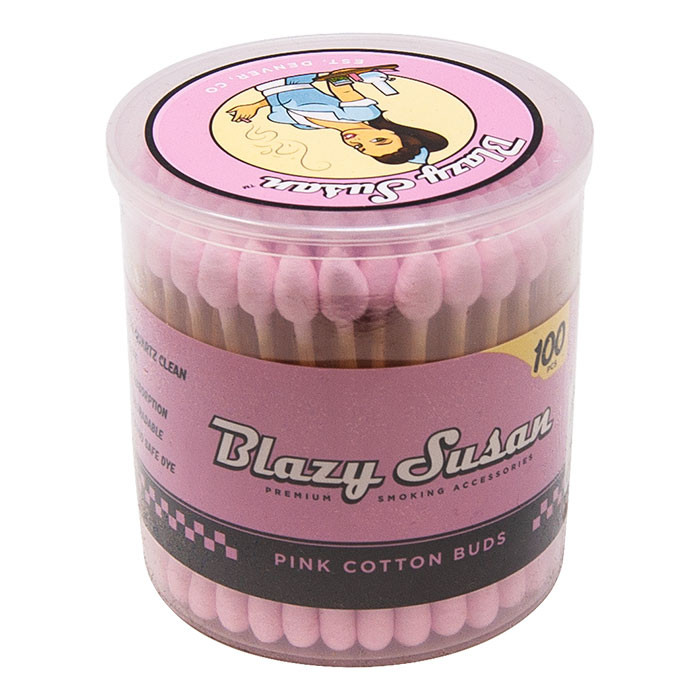 Blazy Susan Pink Cotton Buds 100 Buds EzTest Australia