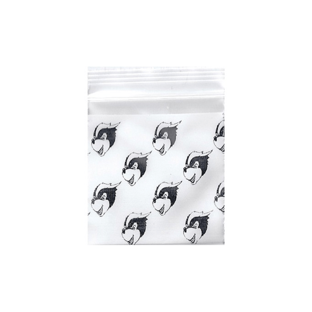 Original Apple Mini Ziplock Bags Skunk Bag 32mm x 32mm EzTest