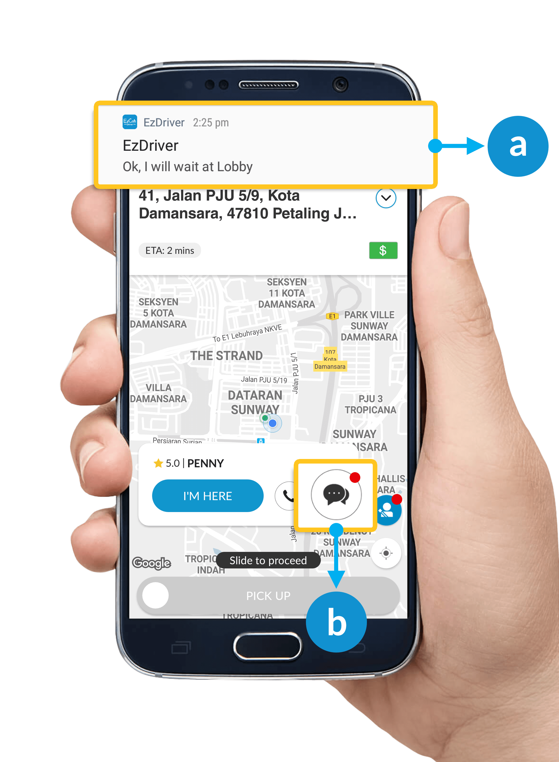 Driver’s Chat Guide EzCab