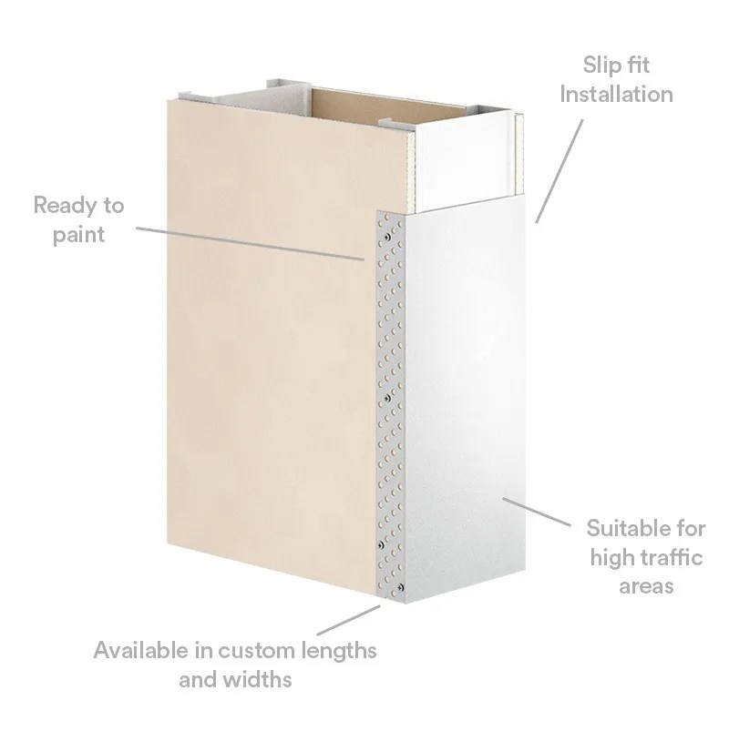 EzyCap® Wall End Cap Fast Installation EZ Concept USA