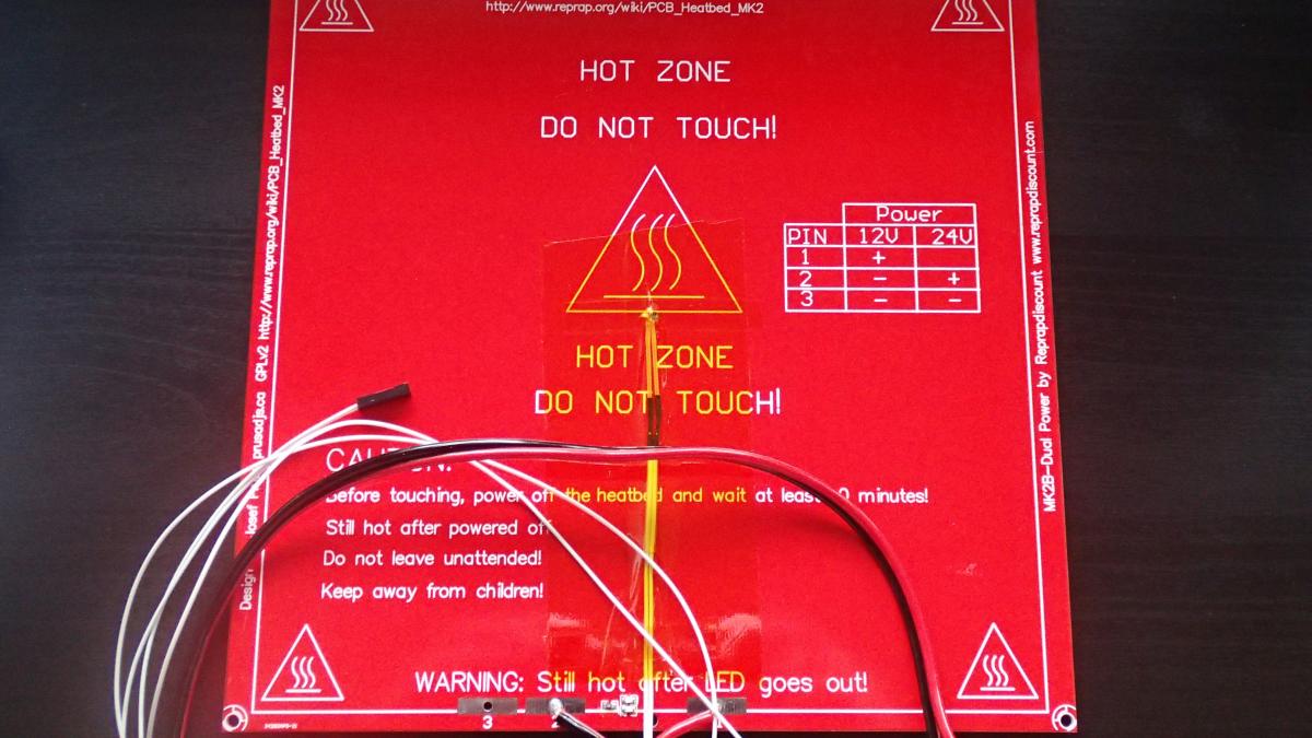 Build a 3D printer Part 9 Heated bed ezContents blog