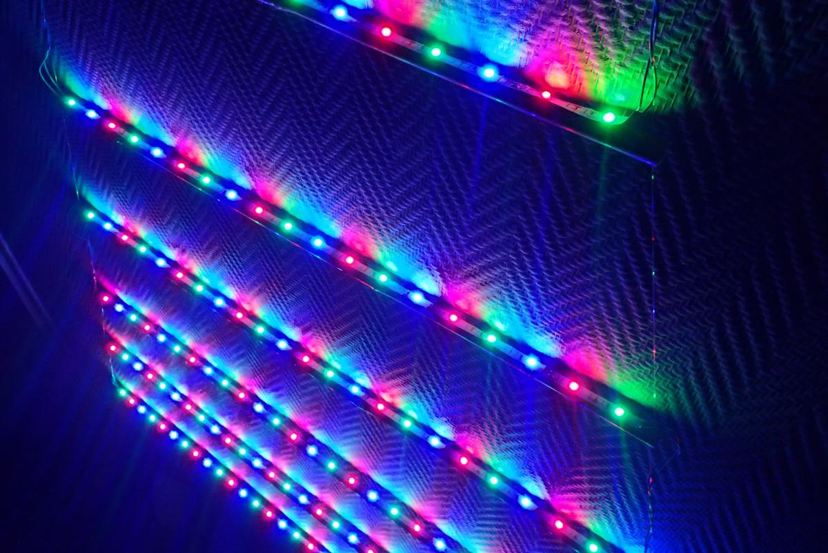 2D LED Strip Christmas Tree ezContents blog