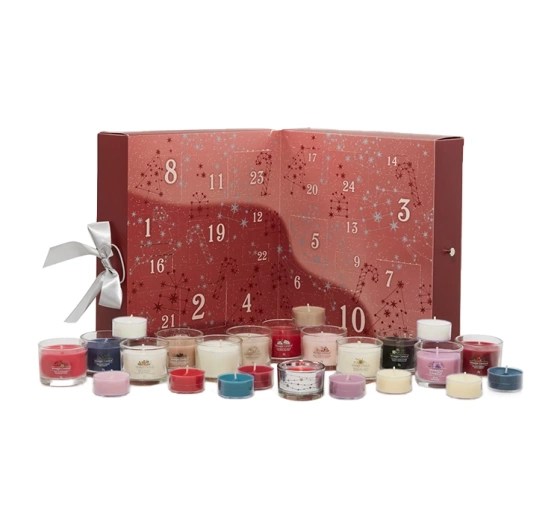 yankee candle bright lights adventskalender buch adventskalenderbuch