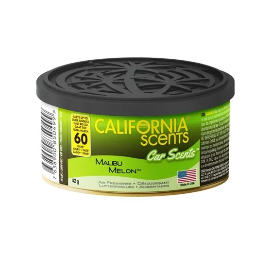 california scents auto lufterfrischer malibu melon malibu melon
