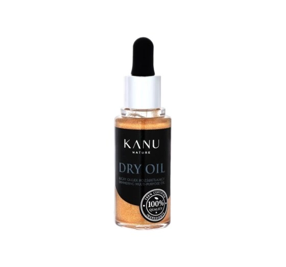 kanu nature tockenes aufhellendes öl mit mica toxic glamour 30ml