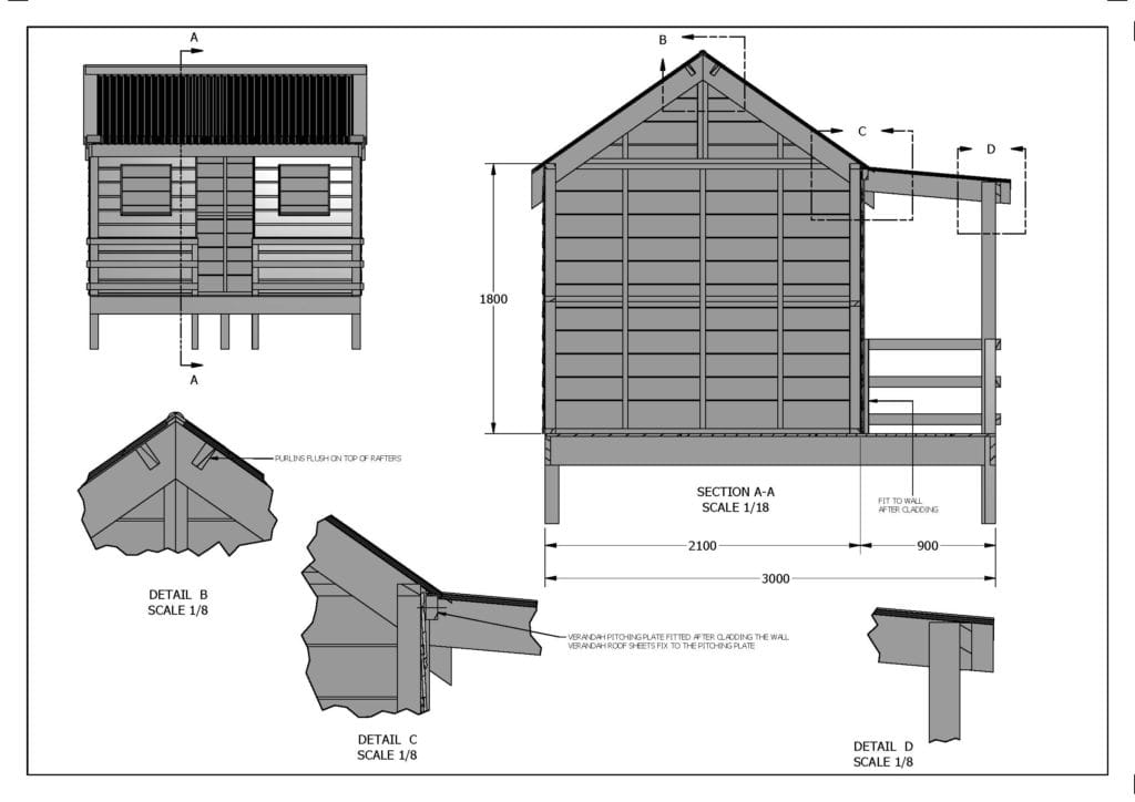 Cubby House V04 EzeBuilt