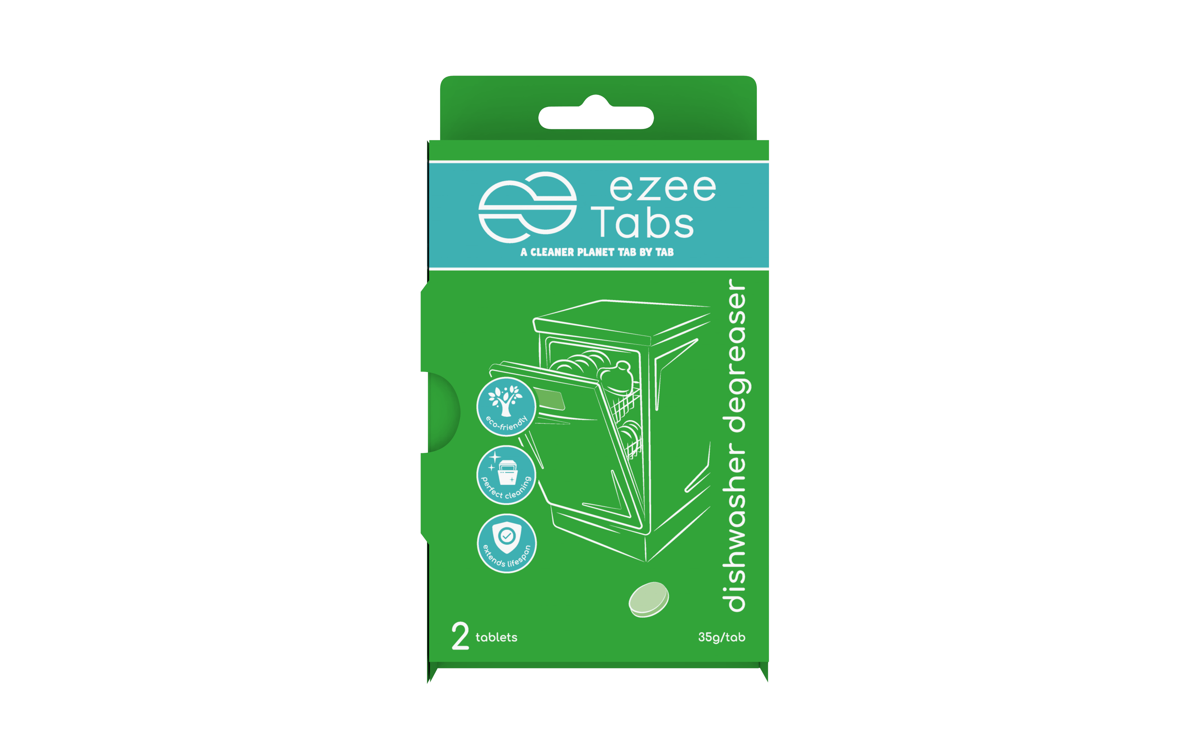 Dishwasher degreaser EzeeTabs