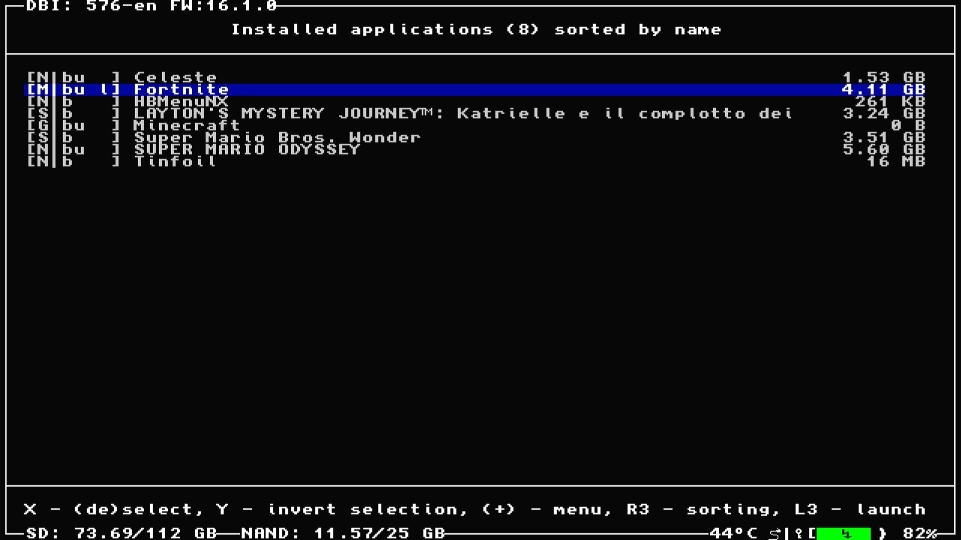Nintendo Switch Installation EZFN Documentation