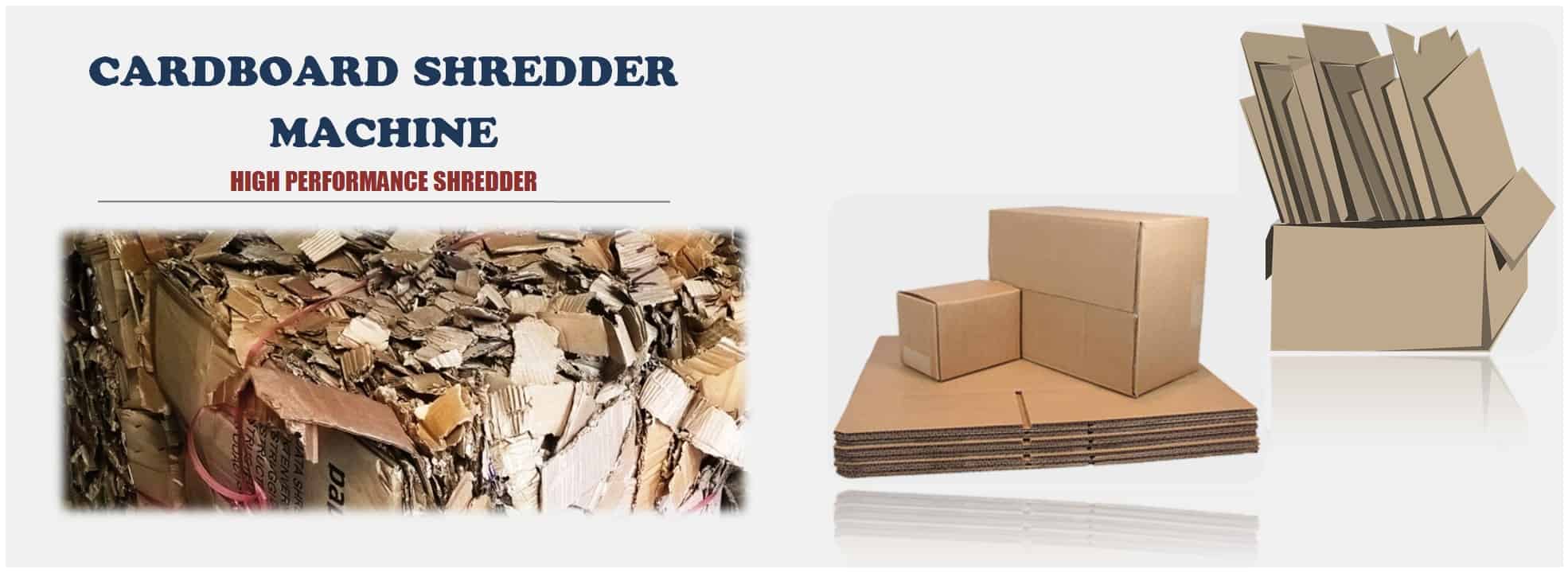 Cardboard Shredder Convert Waste Boxes into Packaging Material
