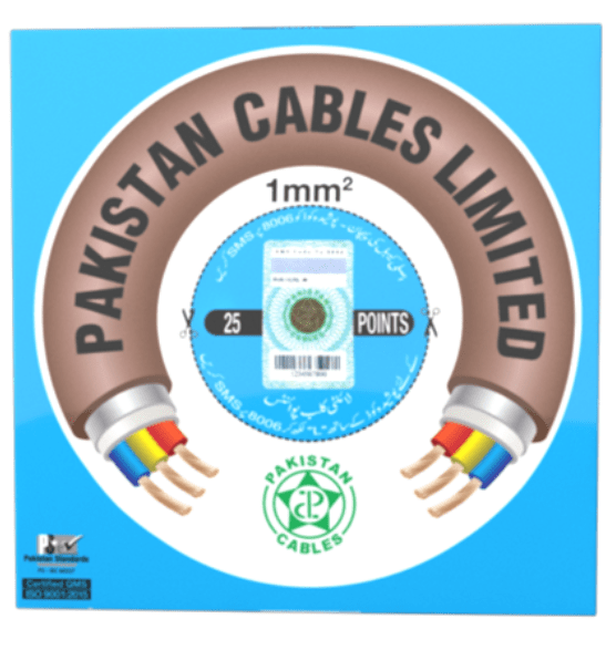 Pakistan Cables 1×1 MM² (BLUE) 300/500 V Online Karachi EZMakaan