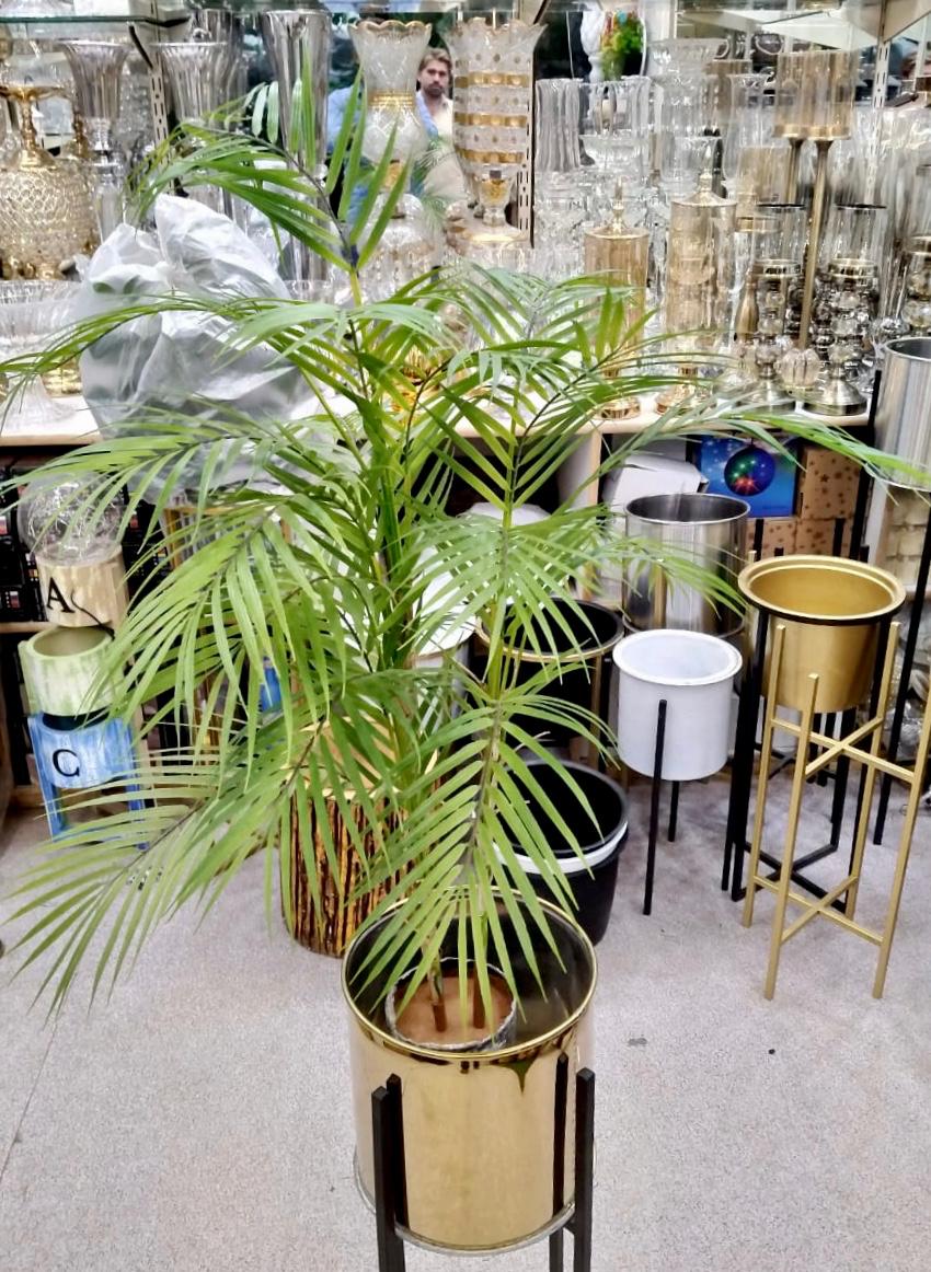 Artificial Plant Decor with Pot and Metal Stand FA28 EZMakaan