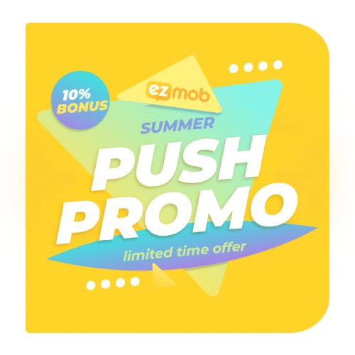 Summer Push Ads Promotion EZmob