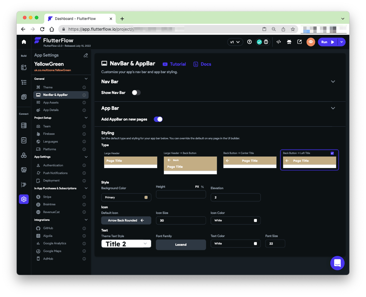ezone Building a Flutter based app with FlutterFlow Part 1 A new app