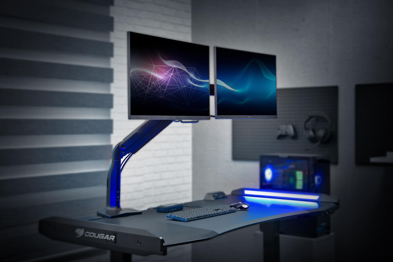 COUGAR DUO35 HeavyDuty Dual Monitor Arm ExpertZone