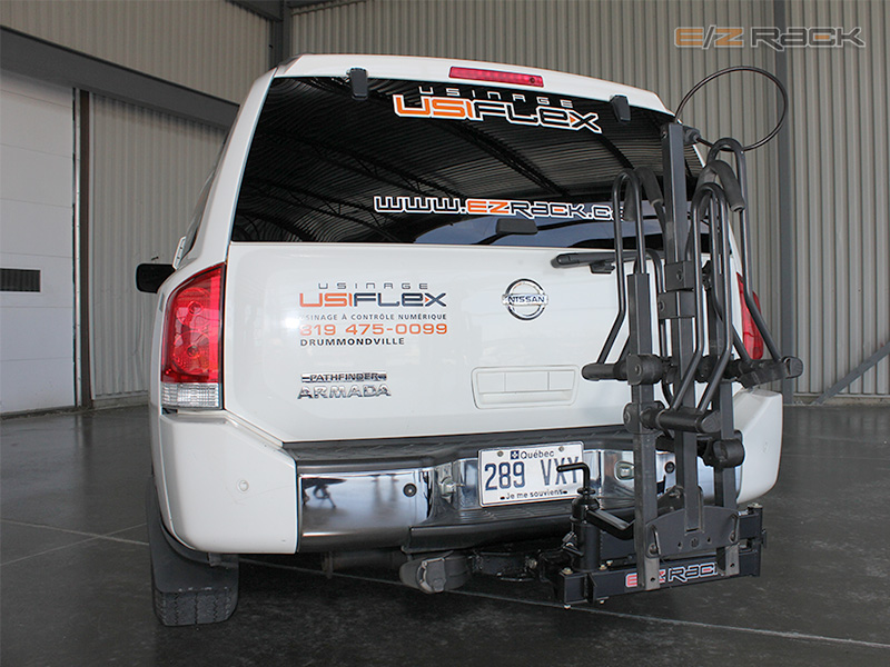 EZ RACK Photographies du EZ/RACK, le support à vélo qui se déplaces