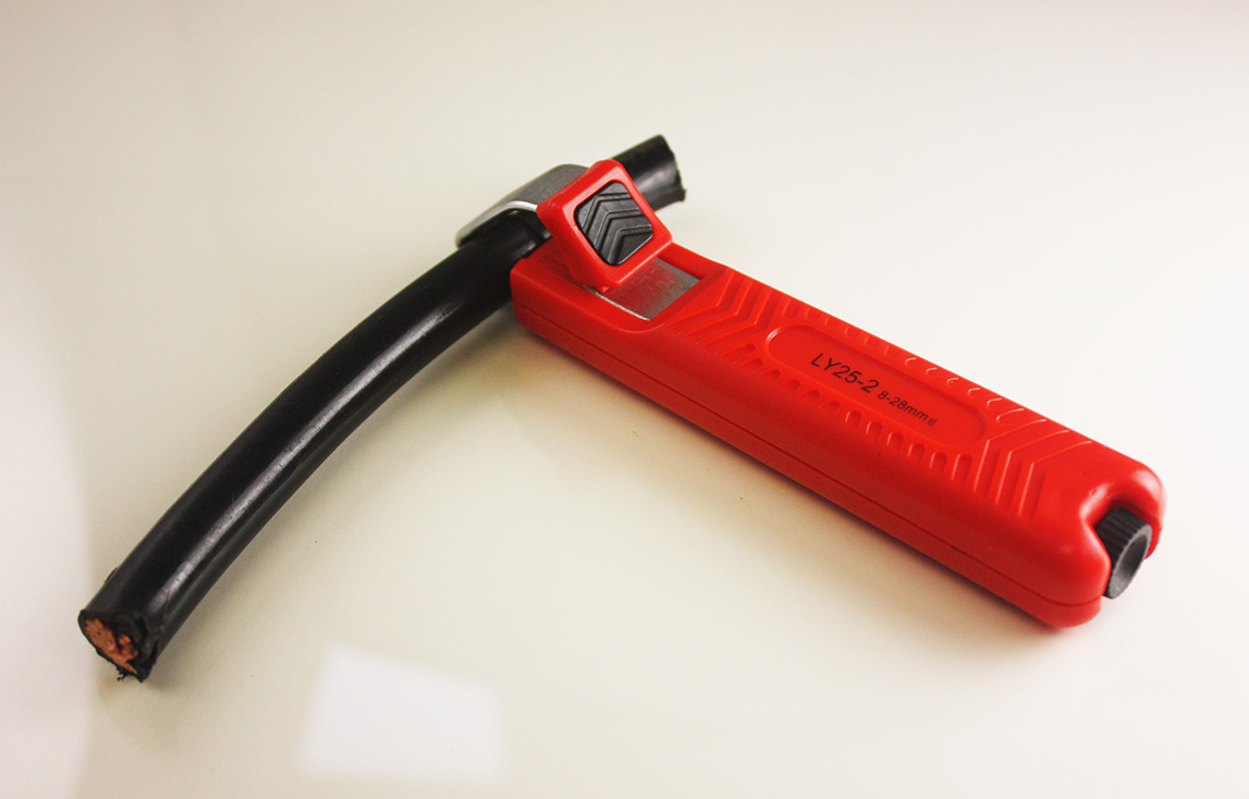 Adjustable Battery Cable Stripper EZRED