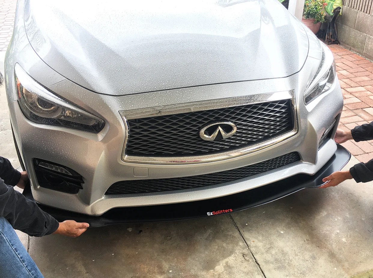Q50 Front Splitter 1417 (sports bumper)