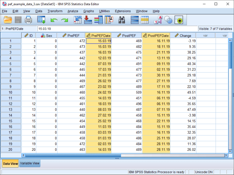 Calculate the Difference Between Two Dates in SPSS Quick SPSS Tutorial