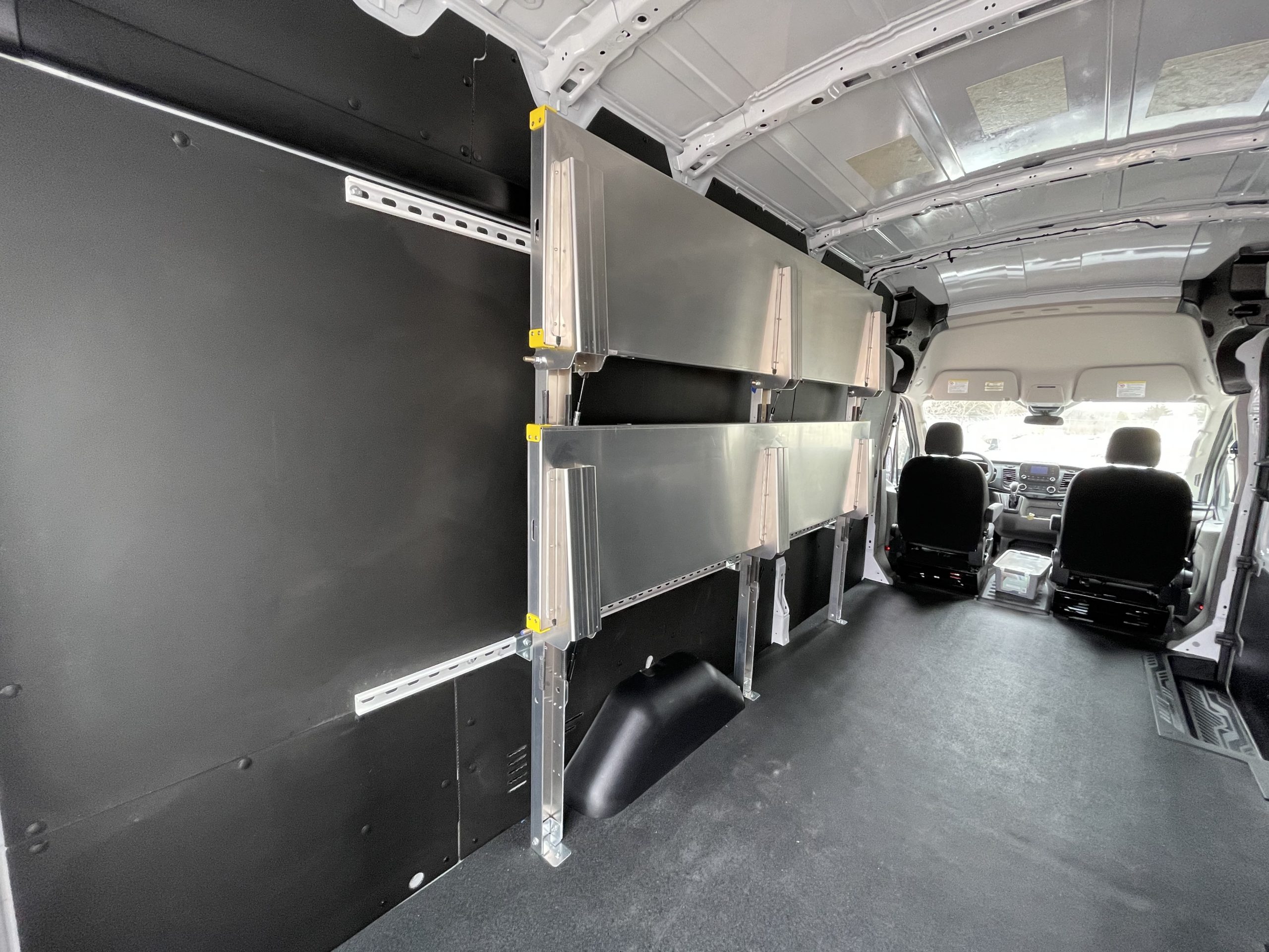 EZ STAK Introduces EZ Folding Shelf for Delivery Vehicles EZ STAK