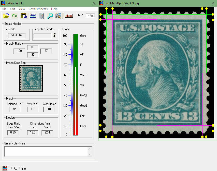 EzGrader Stamp Grading Software From SoftPro