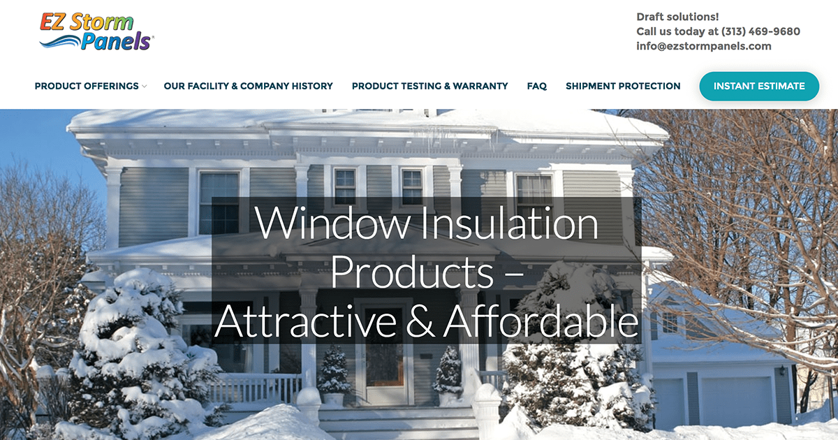 Screen Porch Enclosure EZ Storm Panels