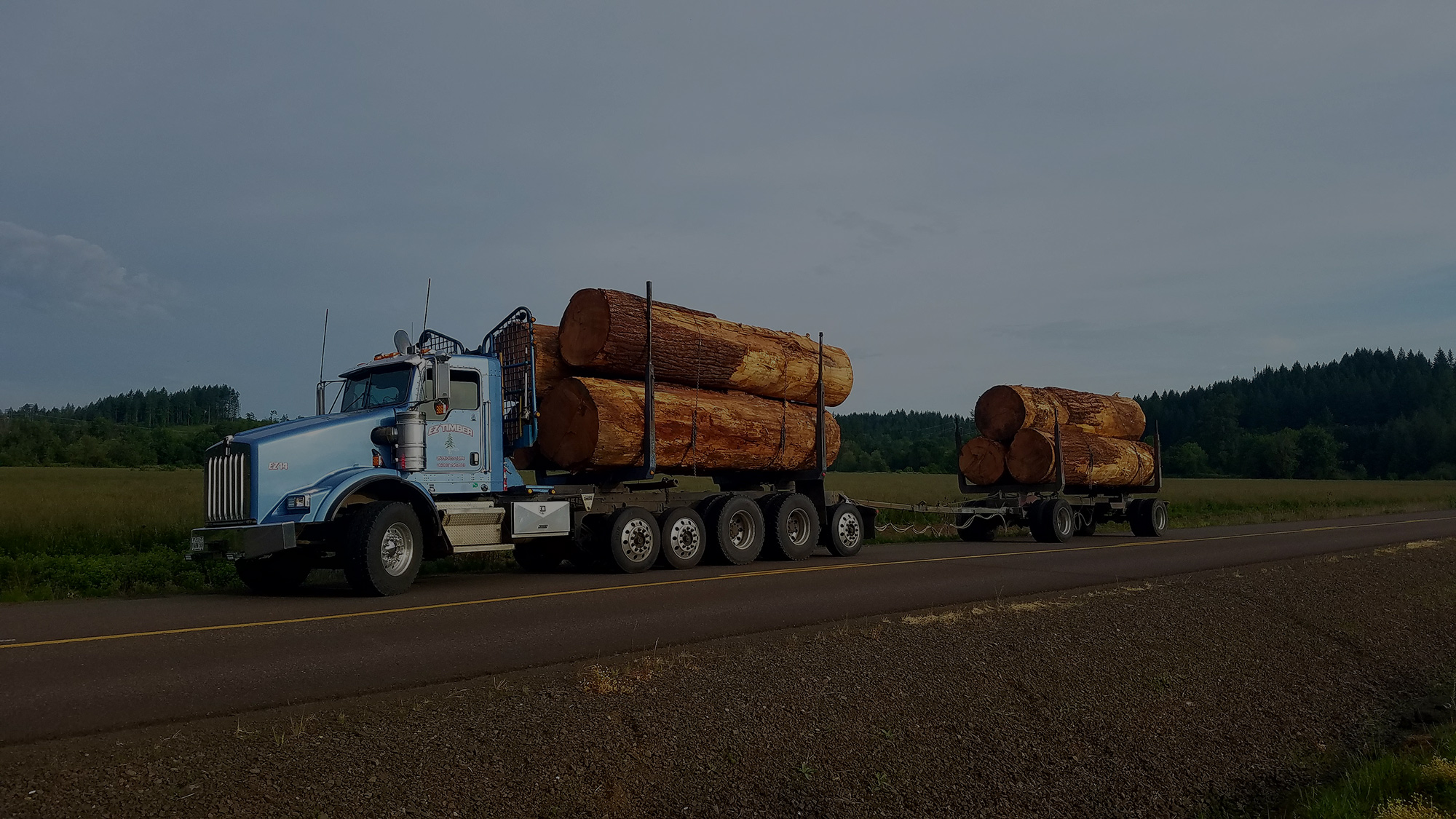 EZ Timber Inc Hauling Logs for Over 40 Years Serving the Pacific NW
