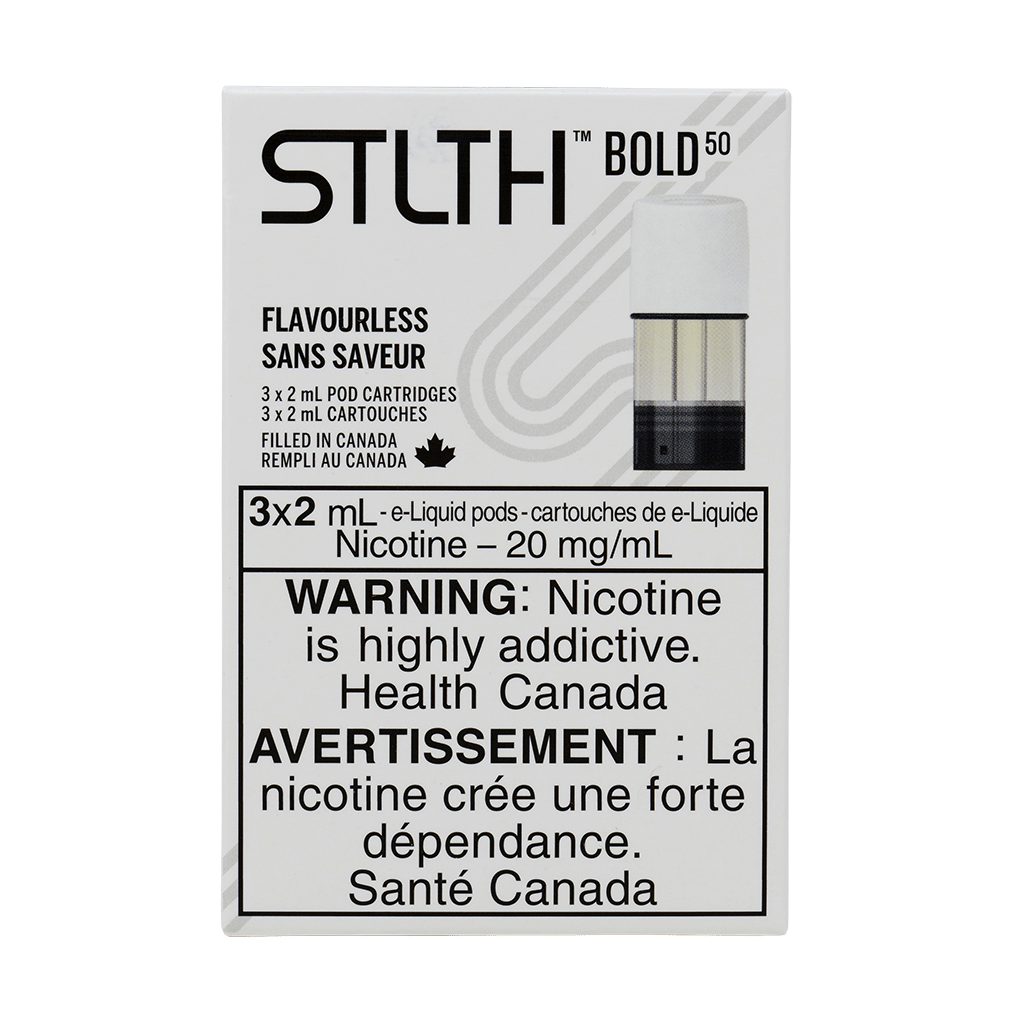 Flavourless STLTH Bold Pods EZVape Canada