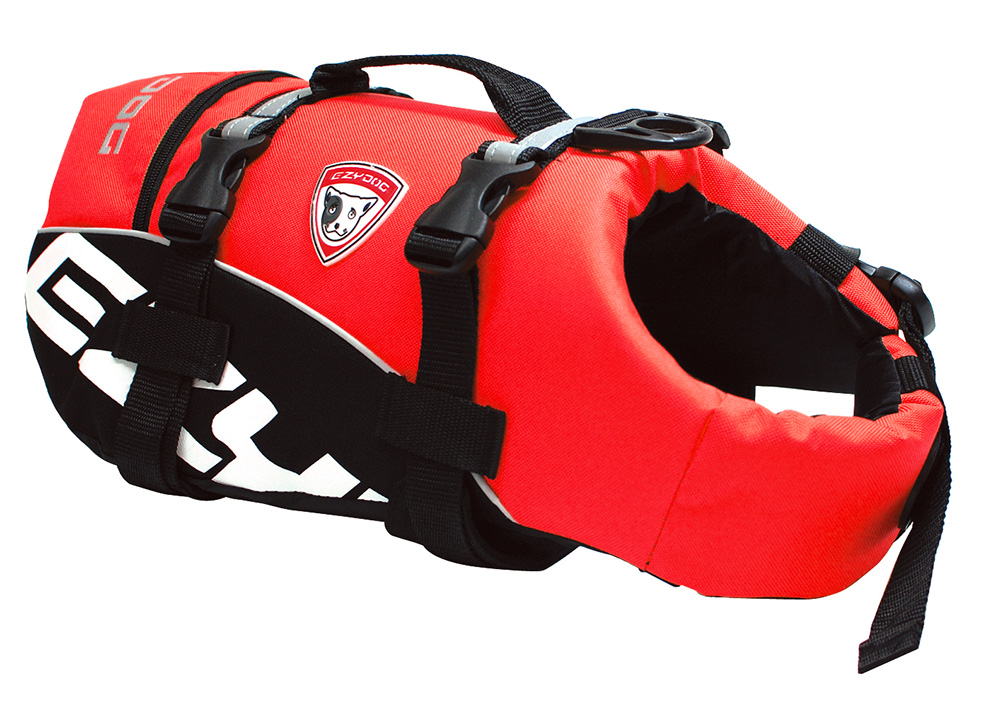 犬 ライフジャケット イージードッグ DFDスタンダード M 関東当日便 中型犬用 レッド 沖縄別途送料