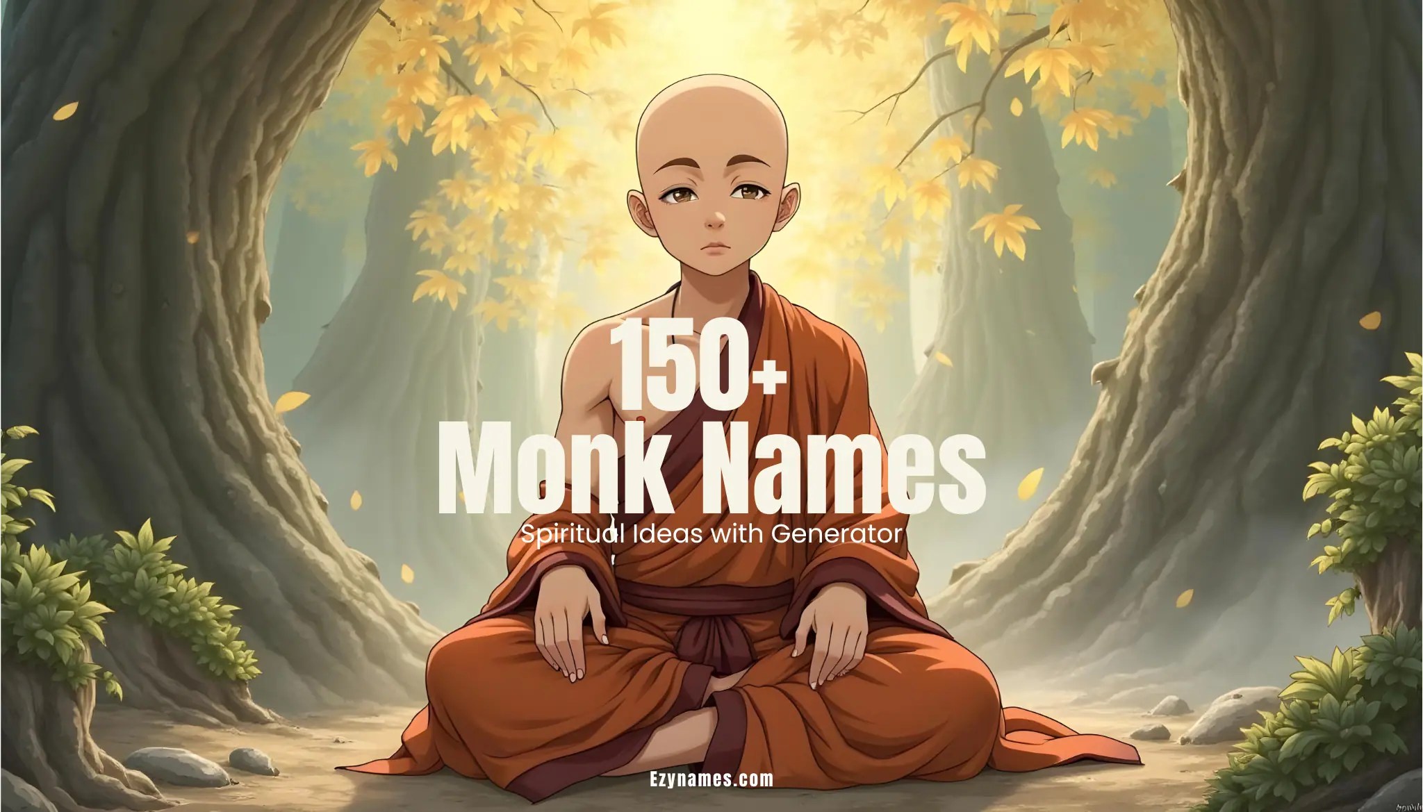 150 Monk Names Spiritual Ideas With Generator Ezynames