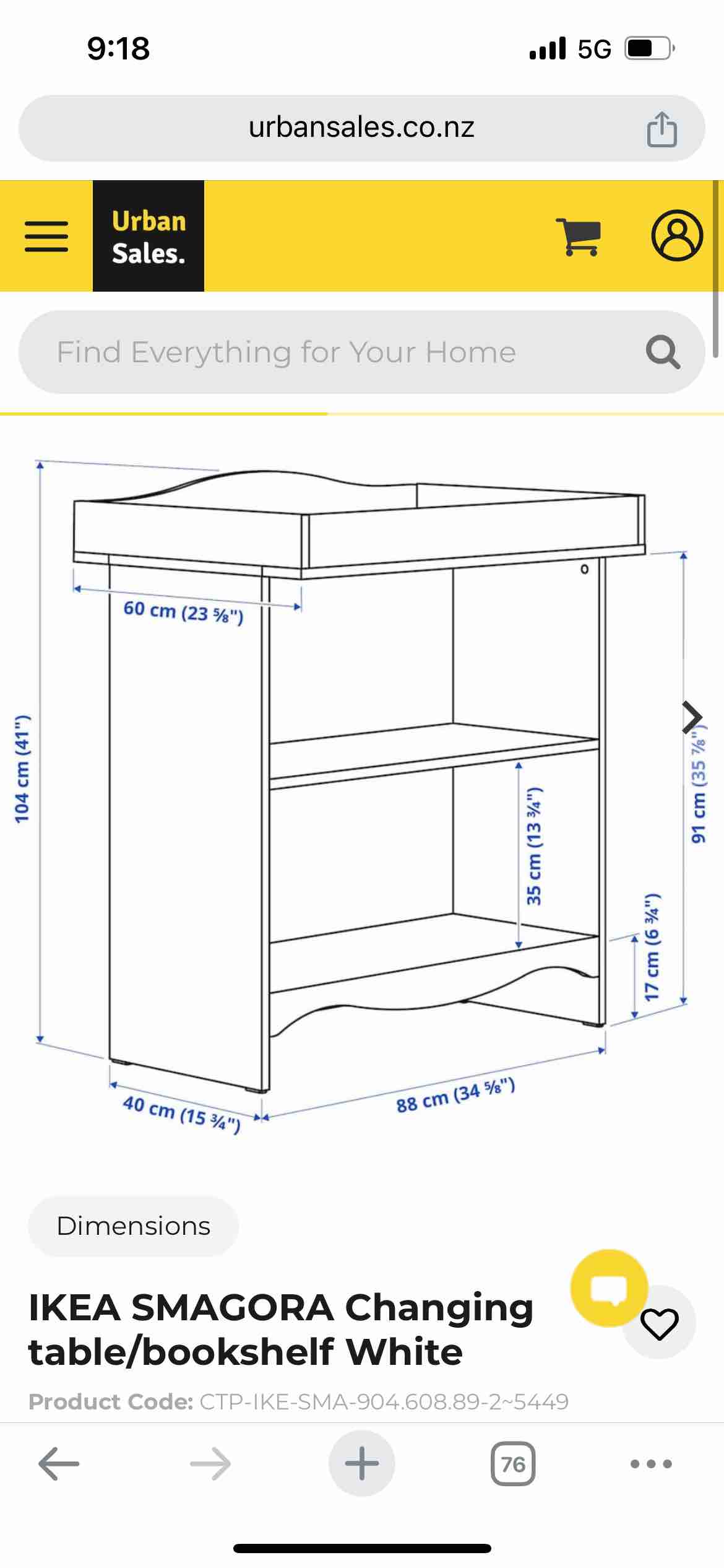 Assemble flatpack ikea bookself/change table in Auckland