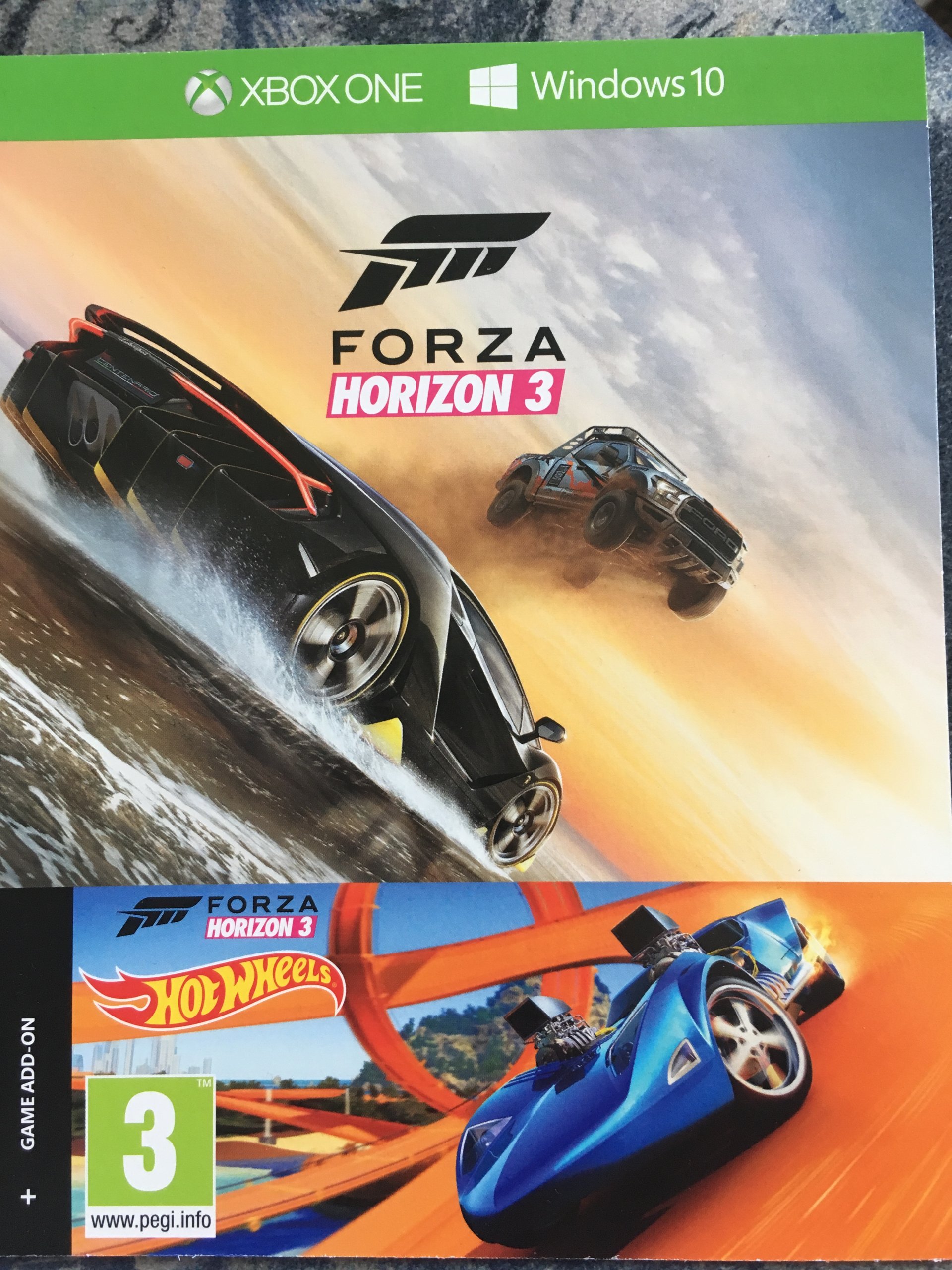 Forza Horizon 3 + HOT WHEELS XBOX ONE, PC 7066298648 oficjalne