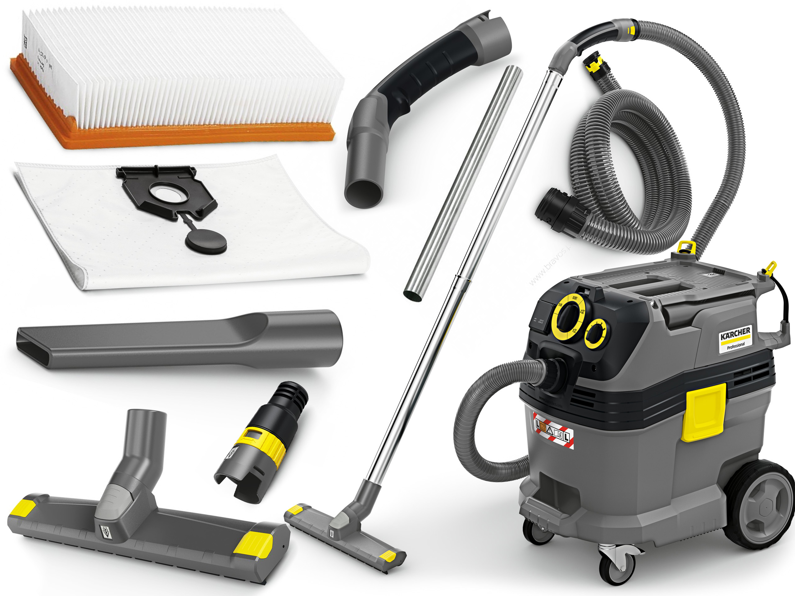 KARCHER NT 30/1 TACT TE L ODKURZACZ PRZEMYSŁOWY SM 6953170550