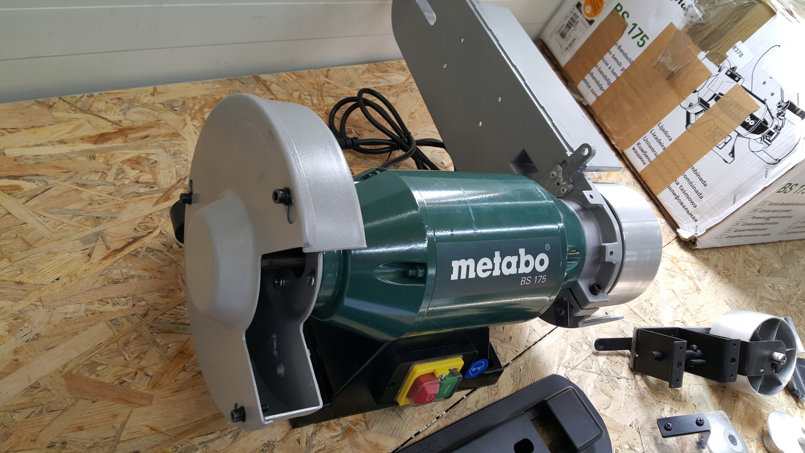 172C1 METABO BS 175 szlifierka stołowa 500W - 7417958358 - oficjalne