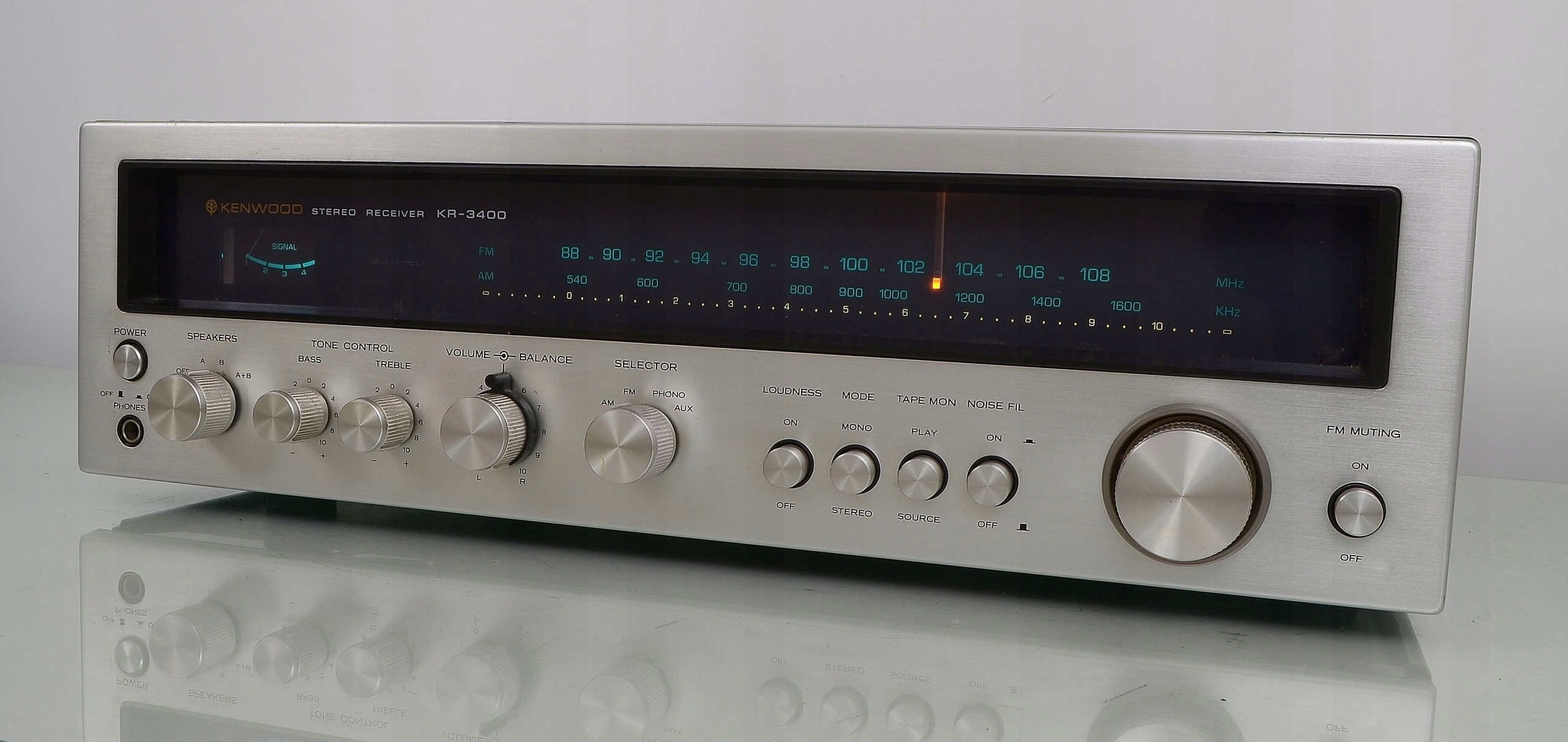 Kenwood KR3400 Vintage AM/FM Stereo Receiver 7559644217 oficjalne