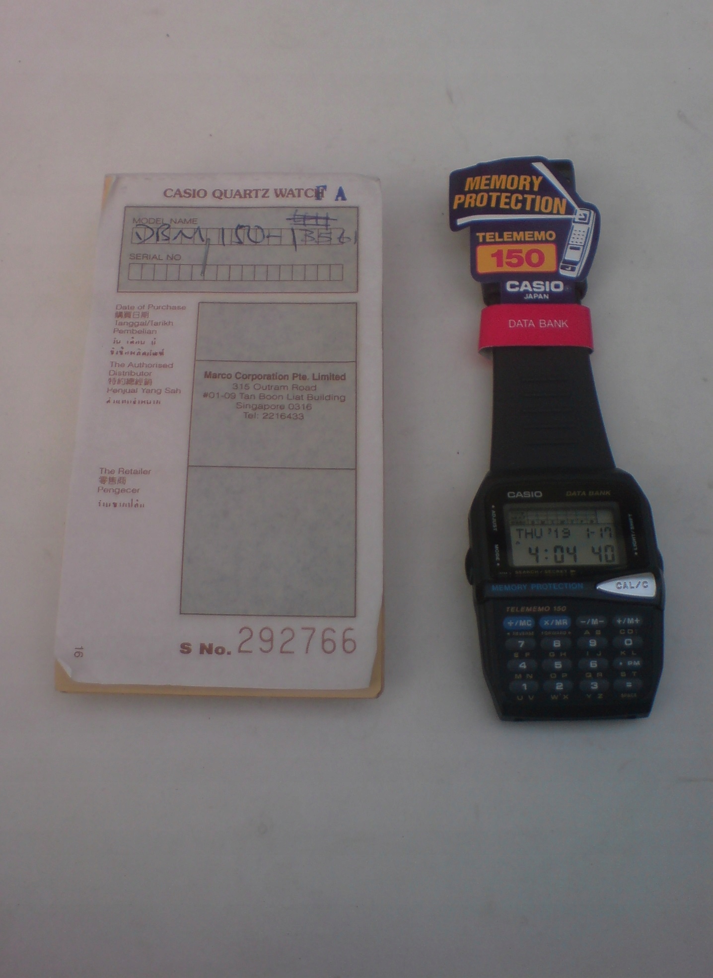 CASIO DBM150 kalkulator vintage z lat 80 IDEAŁ 7681702102