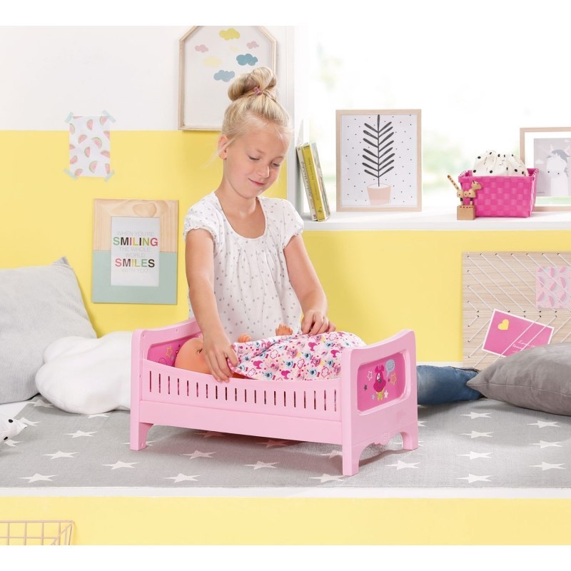 Baby Born Łóżeczko z pościelą dla lalki 43 cm 7241974586 oficjalne