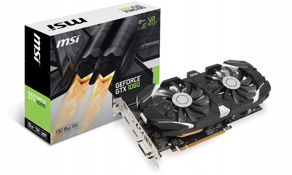 GEFORCE MSI GTX 1050 Ti 4GB / DUAL FAN 7562172729