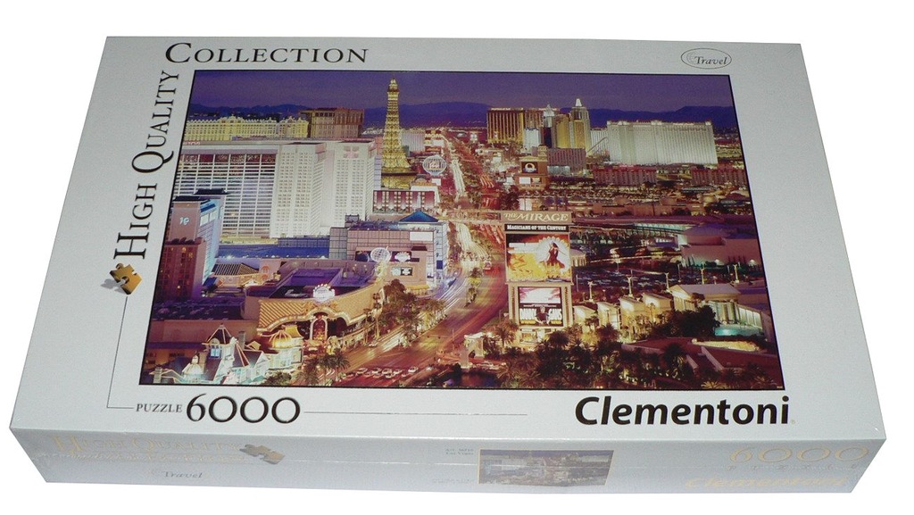 Puzzle Clementoni 6000 USA Las Vegas 7351159207 oficjalne