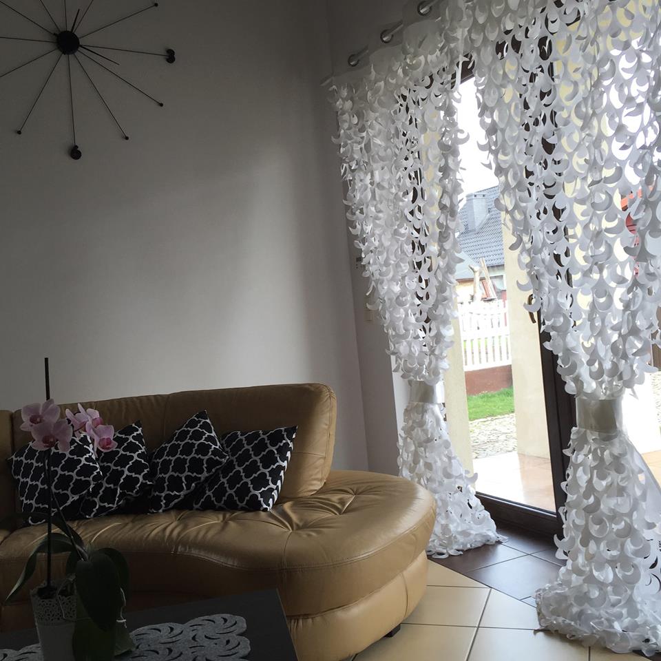 GRUBE ZASŁONY 3D PRZELOTKI WYCINANE LASEROWO NEW! 7028396905