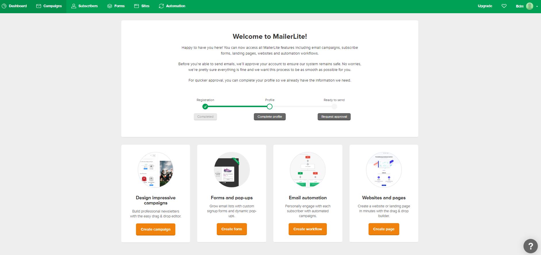 MailerLite un outil de gestion d'emailing, landing pages et popups