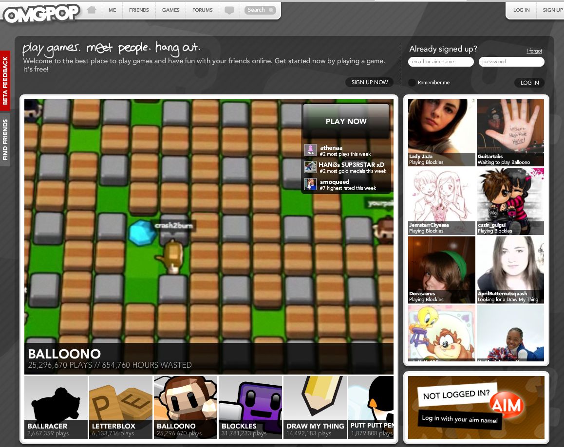 Jeux flash multijoueurs I'm in like with you BDM