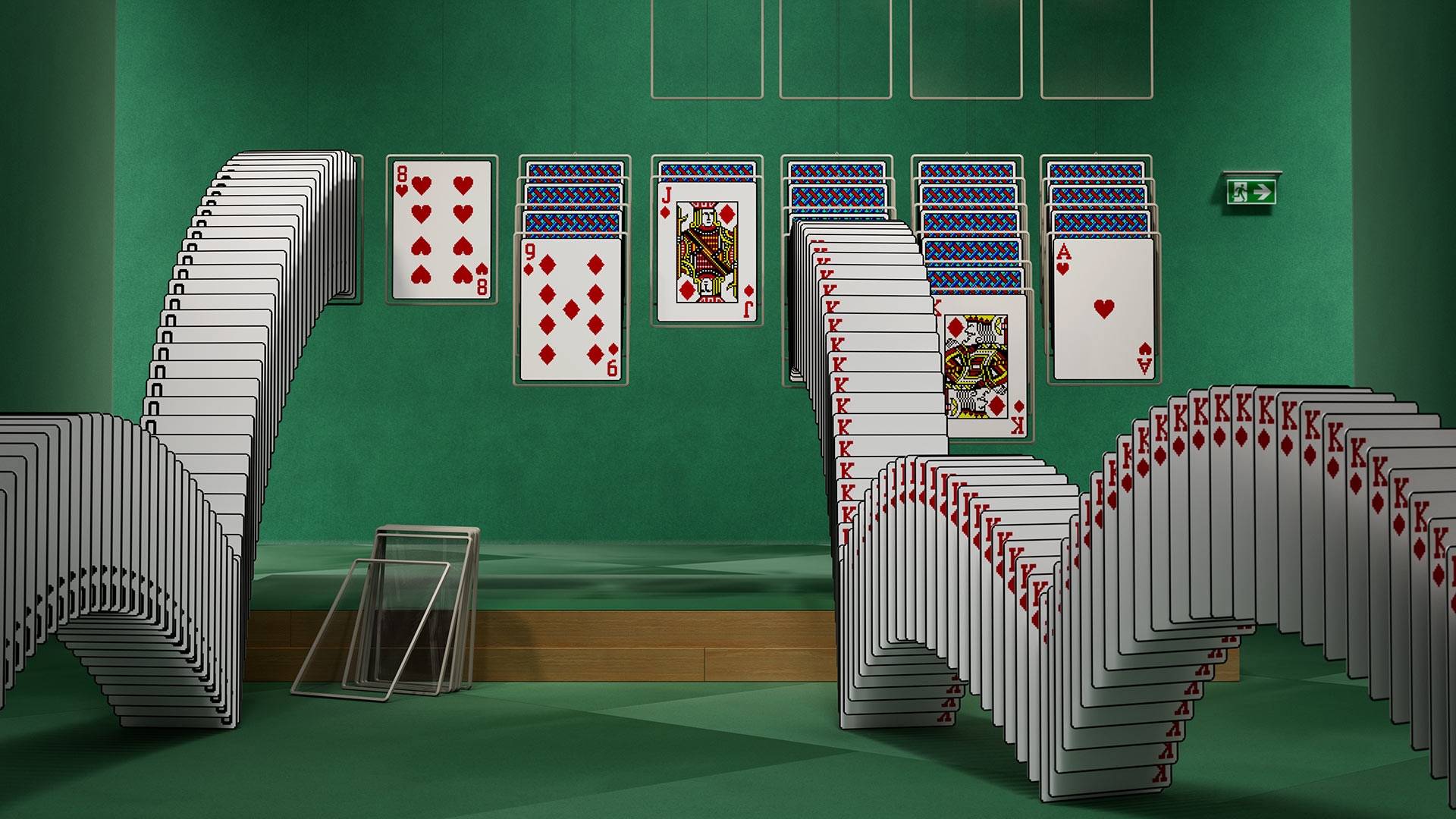 Microsoft Teams Clippy paperclip, solitaire or Windows XP wallpaper in