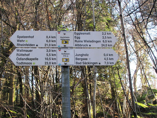 Von Wehr nach Bad Säckingen Fotos